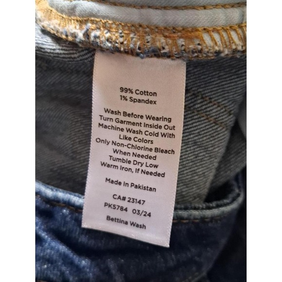 Womens Talbots Slim Straight Ankle Denim‎ Jeans - Picture 8 of 8
